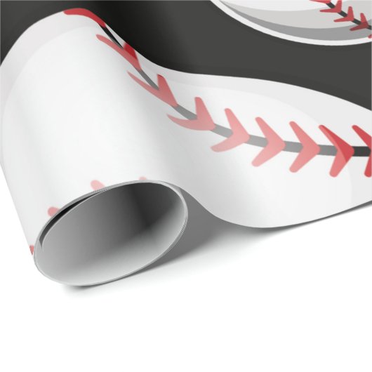 Honkbal Cadeaupapier (Rol Hoek)