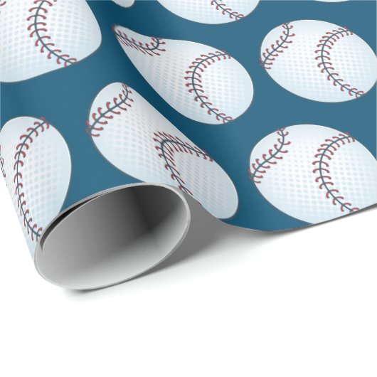  honkbal cadeaupapier (Rol Hoek)