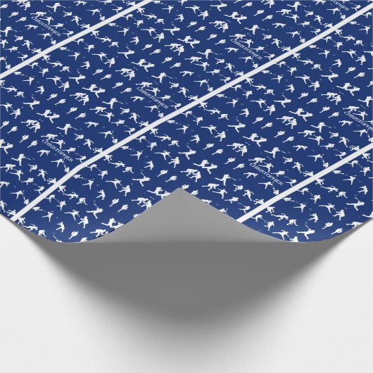 Honkbal Cadeaupapier (Hoek)