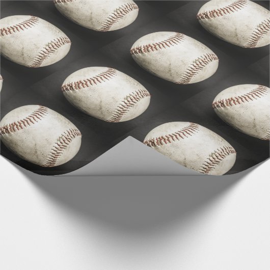 Honkbal Cadeaupapier (Hoek)