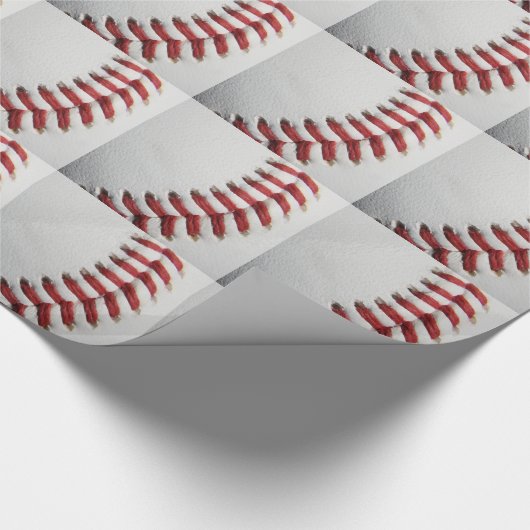 Honkbal cadeaupapier (Hoek)