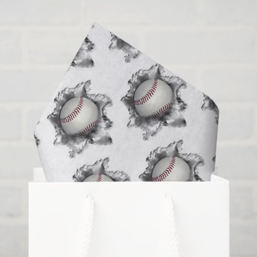 Honkbal Cadeaus Tissuepapier (Cadeauzakje)