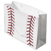 Honkbal cadeautaszak groot cadeauzakje (Achterkant Gekanteld)