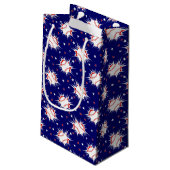 Honkbal cadeautaszak klein cadeauzakje (Achterkant Gekanteld)