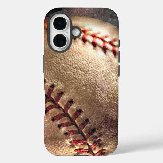 Honkbal Case-Mate iPhone Case (Achterkant)