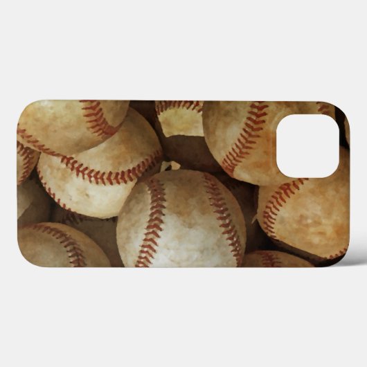 Honkbal Case-Mate iPhone Case (Achterkant (horizontaal))