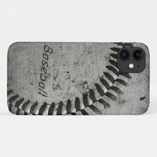 Honkbal Case-Mate iPhone Case (Achterkant (horizontaal))