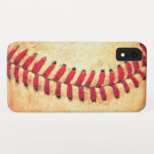  honkbal Case-Mate iPhone case (Achterkant (horizontaal))
