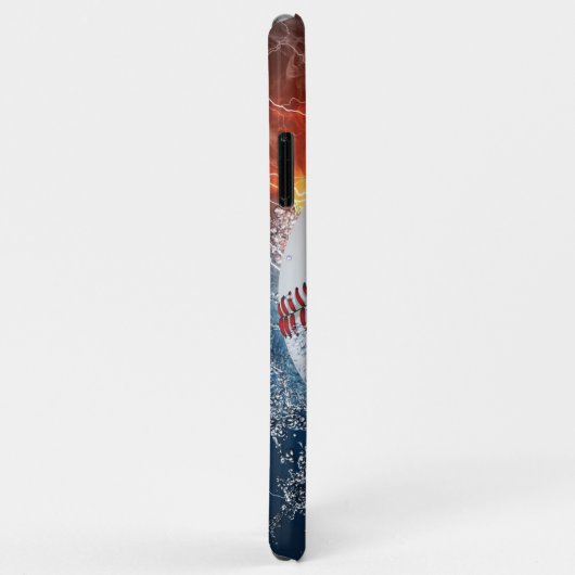 honkbal Case-Mate iPhone case (Achterkant/rechts)