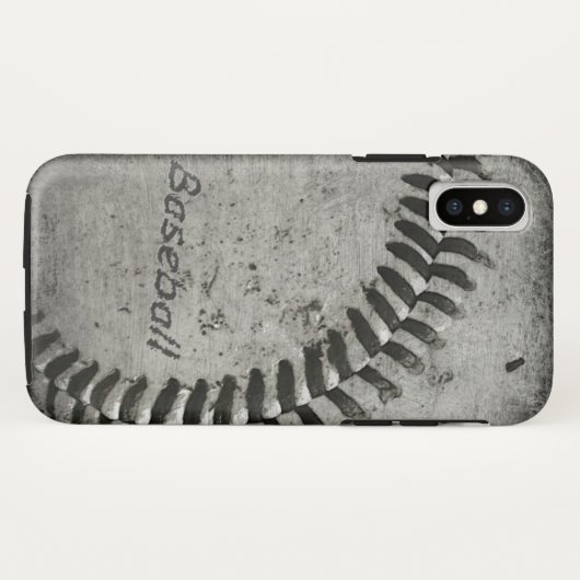 Honkbal Case-Mate iPhone Case (Achterkant (horizontaal))