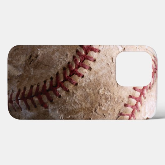Honkbal Case-Mate iPhone Case (Achterkant (horizontaal))