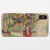  honkbal Case-Mate iPhone case (Achterkant (horizontaal))