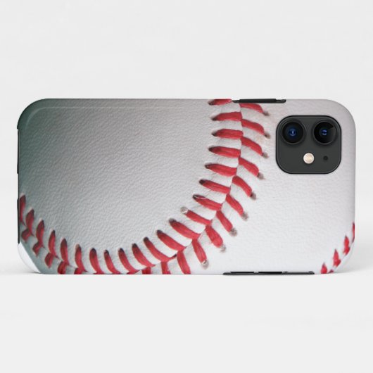 Honkbal Case-Mate iPhone Case (Achterkant (horizontaal))