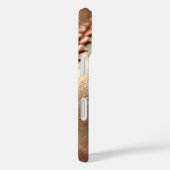 Honkbal Case-Mate iPhone Case (Achterkant / Rechts)