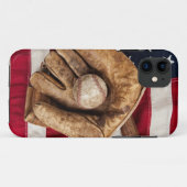 honkbal Case-Mate iPhone case (Achterkant (horizontaal))