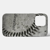 Honkbal Case-Mate iPhone Case (Achterkant (horizontaal))