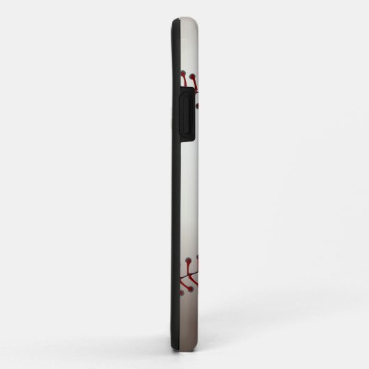 Honkbal Case-Mate iPhone Case (Achterkant/rechts)