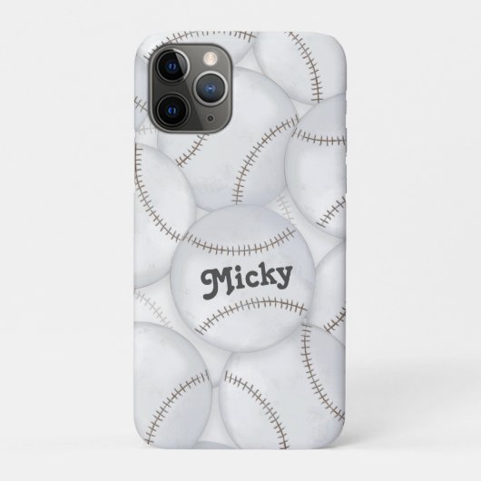 Honkbal Case-Mate iPhone case (Achterkant)