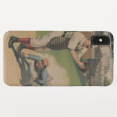 honkbal Case-Mate iPhone case (Achterkant (horizontaal))