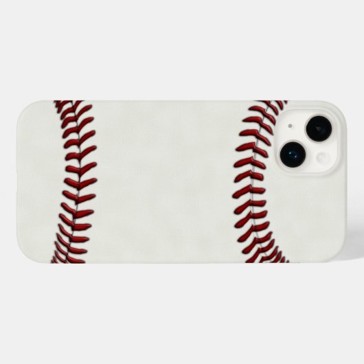 Honkbal Case-Mate iPhone Case (Achterkant (horizontaal))
