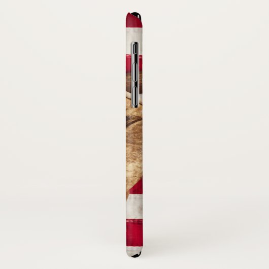  honkbal Case-Mate iPhone case (Achterkant/links)