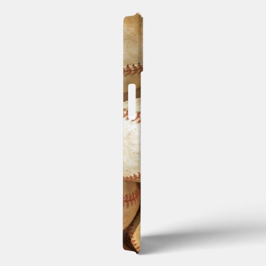 Honkbal Case-Mate iPhone Case (Achterkant / Rechts)