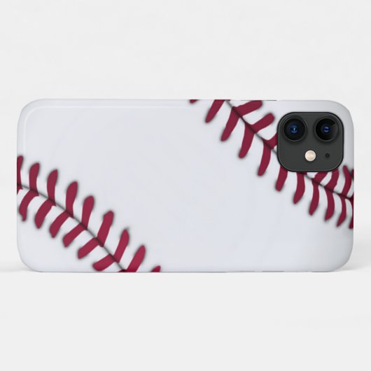 Honkbal Case-Mate iPhone Case (Achterkant (horizontaal))