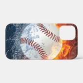honkbal Case-Mate iPhone case (Achterkant (horizontaal))