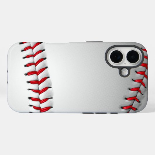 Honkbal Case-Mate iPhone Case (Achterkant (horizontaal))