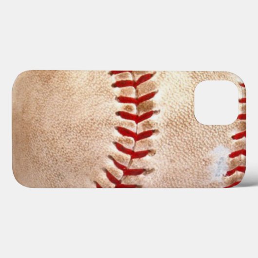 Honkbal Case-Mate iPhone Case (Achterkant (horizontaal))