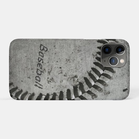 Honkbal Case-Mate iPhone Case (Achterkant (horizontaal))