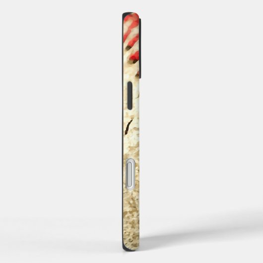 Honkbal Case-Mate iPhone Case (Achterkant / Rechts)