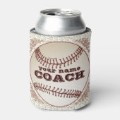 Honkbal Coach kan koeler (Blikje Voorkant)