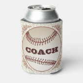 Honkbal Coach kan koeler (Blikje Achterkant)
