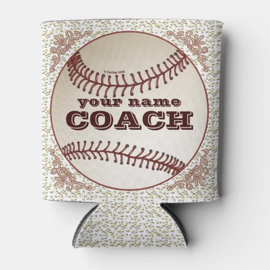 Honkbal Coach koelbox Blikjeskoeler (Voorkant)