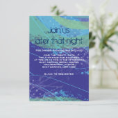 HONKBAL CRAZE Bar Bat Mitzvah Party Kaart (Staand voorkant)