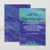 HONKBAL CRAZE Bar Bat Mitzvah Party Kaart (Voorkant / Achterkant)