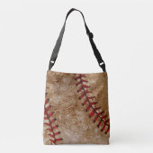  honkbal crossbody tas (Achterkant)