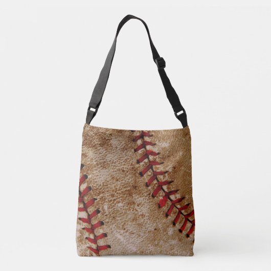  honkbal crossbody tas (Achterkant)