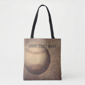 Honkbal Custom canvas tas  stijl ontwerp (Voorkant)