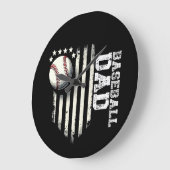 Honkbal DAD USA Amerikaanse Vlag Vaders Dag 4e van Grote Klok (Hoek)