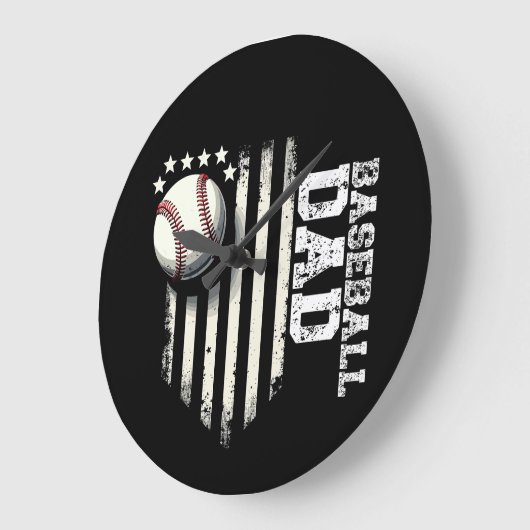 Honkbal DAD USA Amerikaanse Vlag Vaders Dag 4e van Grote Klok (Hoek)