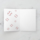 Honkbal Dank je Coach Kaart (Binnen)