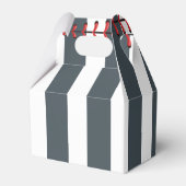 Honkbal Dank u gepersonaliseerd Baby shower Bedankdoosjes (Achterkant)