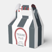 Honkbal Dank u gepersonaliseerd Baby shower Bedankdoosjes