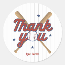 Honkbal Dank u Sticker