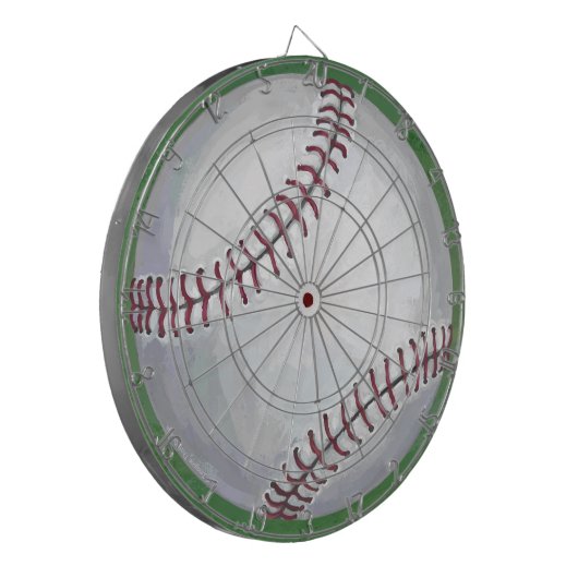 Honkbal Dartbord (Voorkant Links)