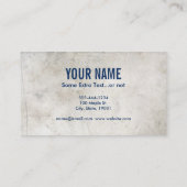 honkbal, dat is alles visitekaartje (Achterkant)