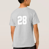 Honkbal de hele dag t-shirt (Achterkant)