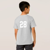 Honkbal de hele dag t-shirt (Achterkant volledig)